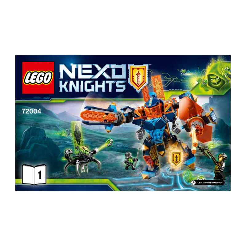 Notice / Instruction Lego Nexo Knight 72004