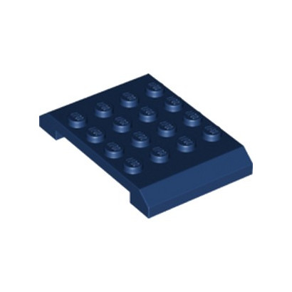 LEGO 6195326 SHELL, 4X6X2/3  - EARTH BLUE