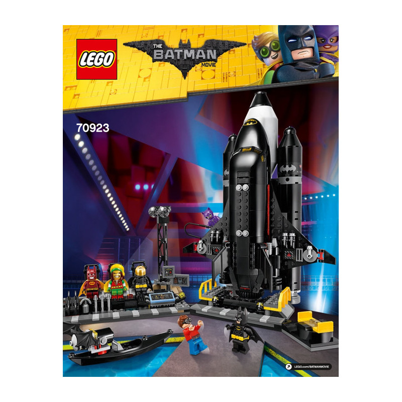 Notice / Instruction Lego  The Batman Movie 70923