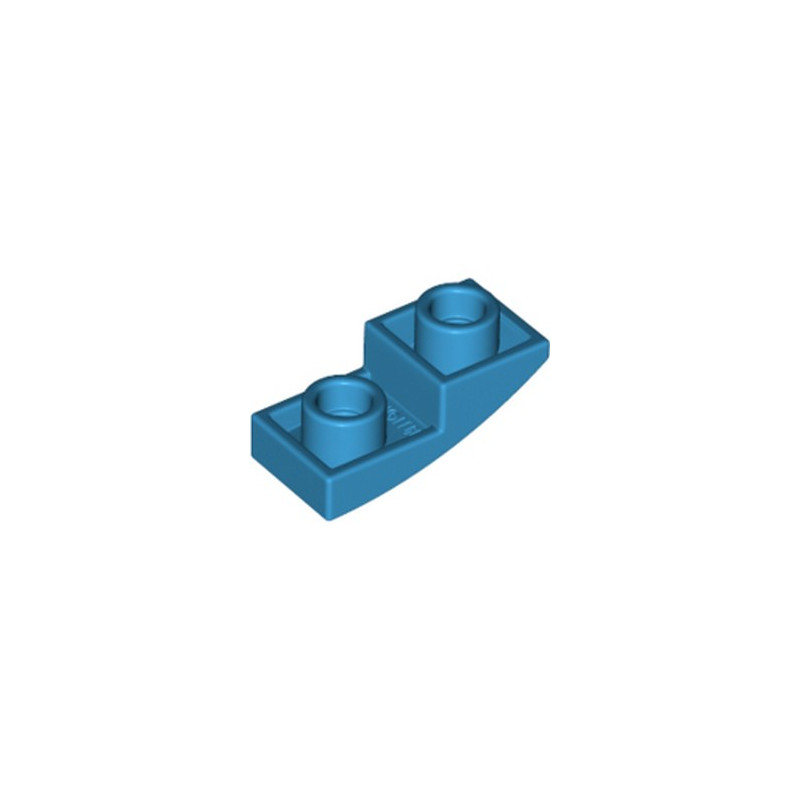 LEGO 6231942 DOME INV. 1X2X2/3 - DARK AZUR