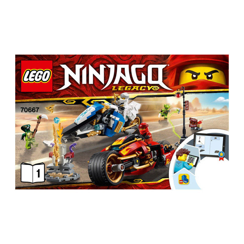 Instruction Lego Ninjago 70667