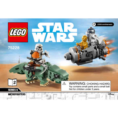 Notice / Instruction Lego Star Wars  75228