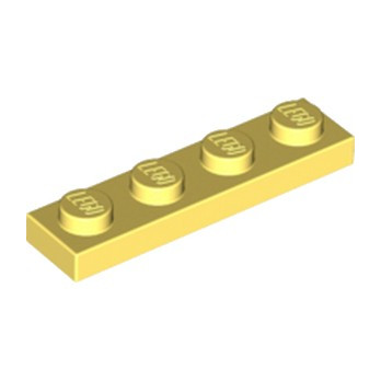 LEGO 6248756 PLATE 1X4 - COOL YELLOW