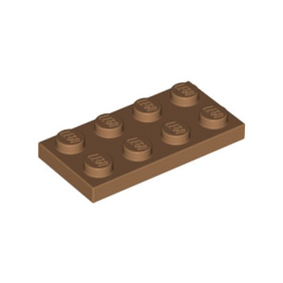LEGO 6093494 PLATE 2X4 - MEDIUM NOUGAT