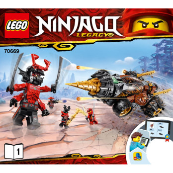 Notice / Instruction Lego Ninjago 70669