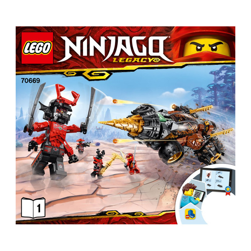 Notice / Instruction Lego Ninjago 70669