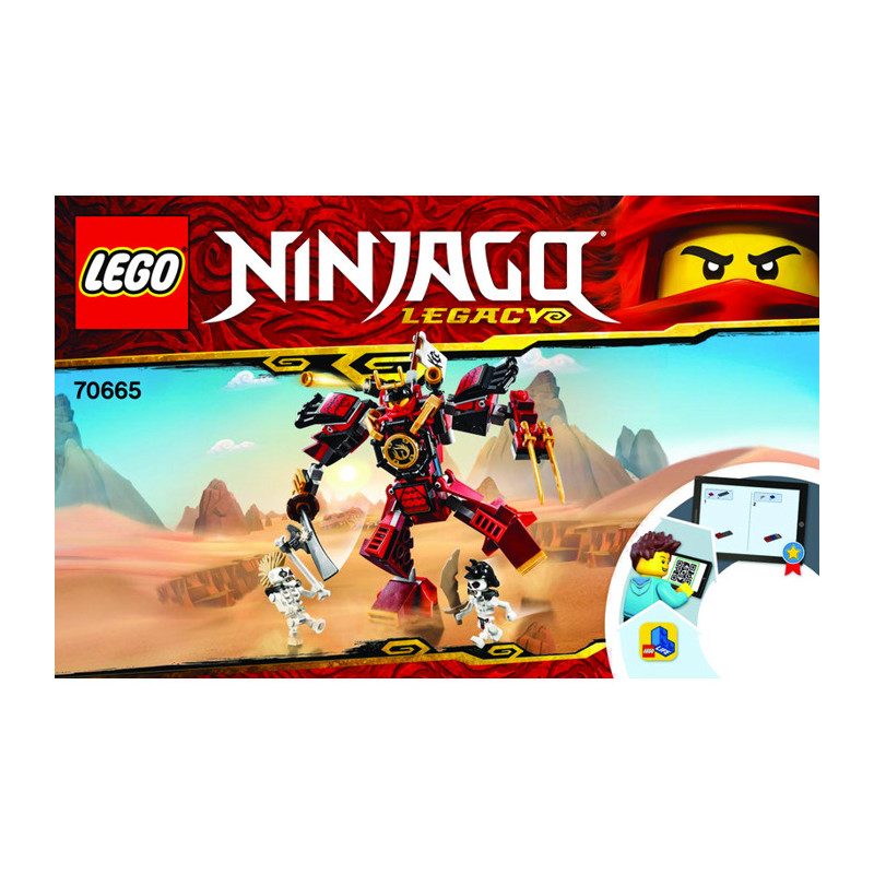 Instruction Lego Ninjago 70665