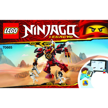 Notice / Instruction Lego Ninjago 70665