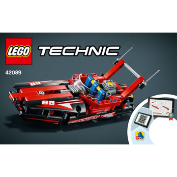 NOTICE / INSTRUCTION LEGO TECHNIC - 42089
