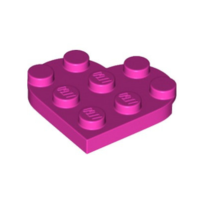 LEGO 6254513 COEUR 3X3 - ROSE