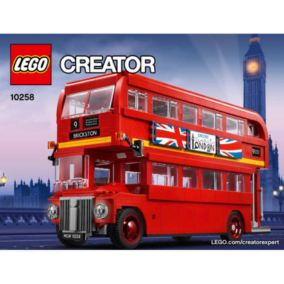 Notice / Instruction Lego Creator  London Bus 10258