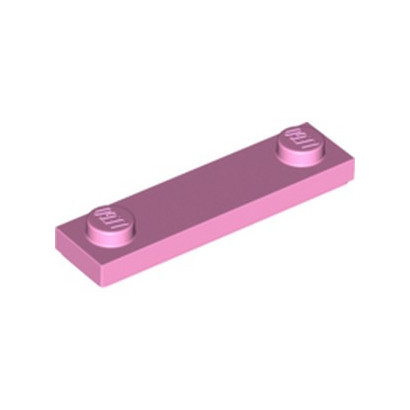 LEGO 6253655 PLATE 1X4 W. 2 KNOBS - ROSE CLAIR