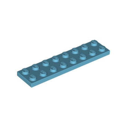 LEGO 6253666 PLATE 2X8 - MEDIUM AZUR