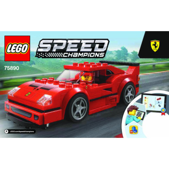 Instruction Lego Speed Champions 75890