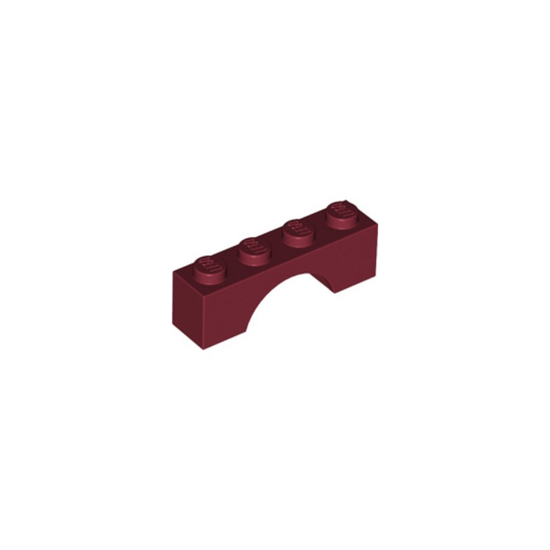 LEGO 6146854 BRIQUE ARCHE 1X4 -  NEW DARK RED