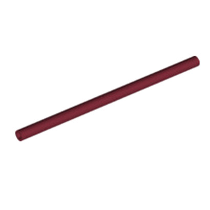 LEGO 6256143 OUTERCABLE 64MM - NEW DARK RED