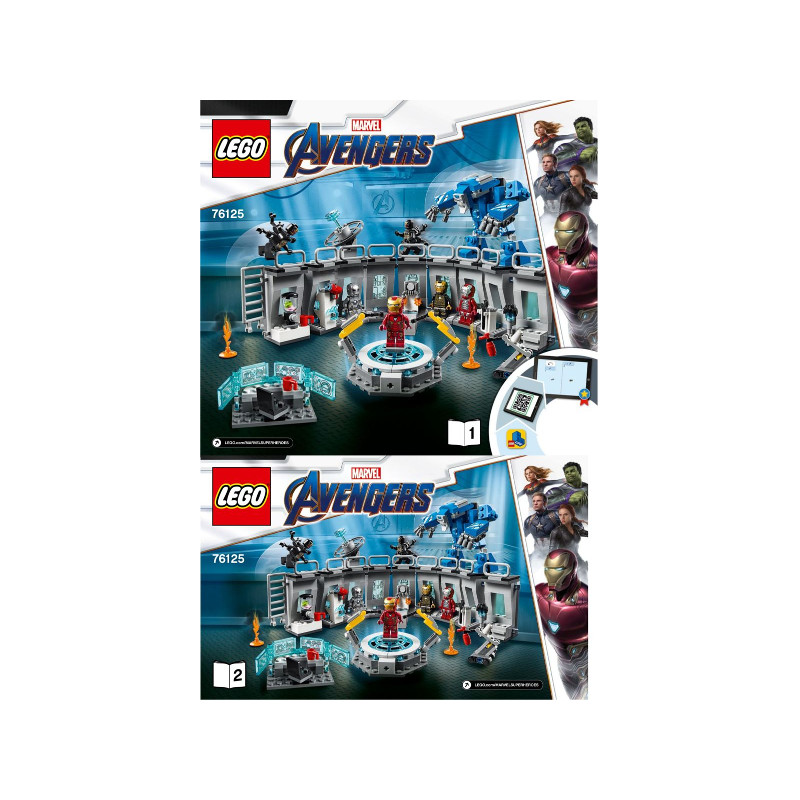 Instruction Lego Super Heroes 76125