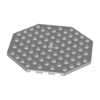 LEGO 6034493 PLATE OCTAGONAL 10X10 - MEDIUM STONE GREY