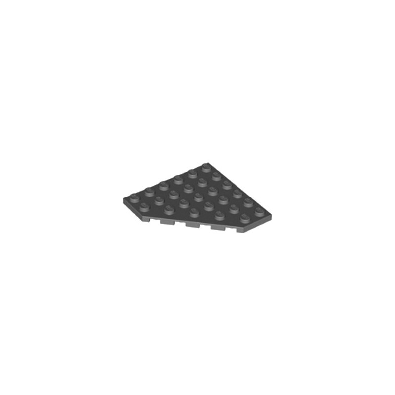 LEGO 6262023 CORNER PLATE 6X6X45° - DARK STONE GREY