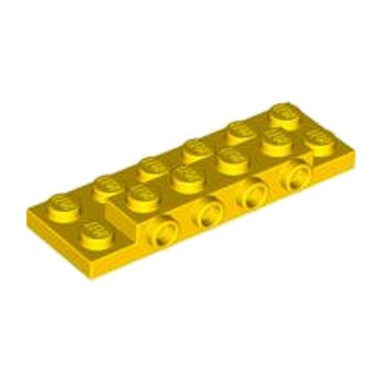 LEGO  4567996 PLATE 2X6X23 W 4 HOR. KNOB - JAUNE
