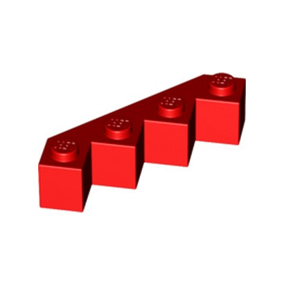 LEGO 6250305 FACET BRICK 4X4X1 - RED