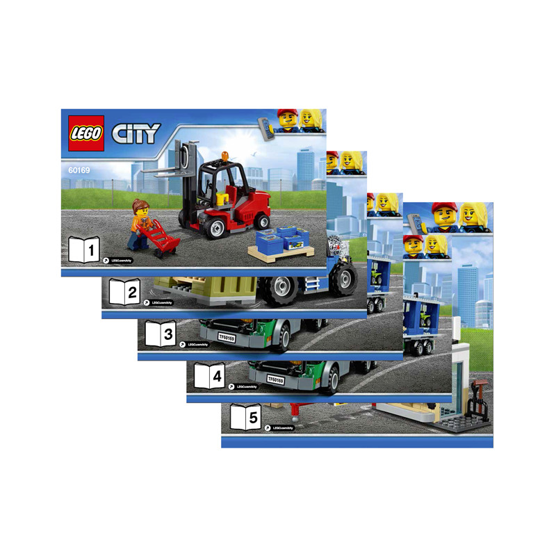 Notice / Instruction Lego City 60169
