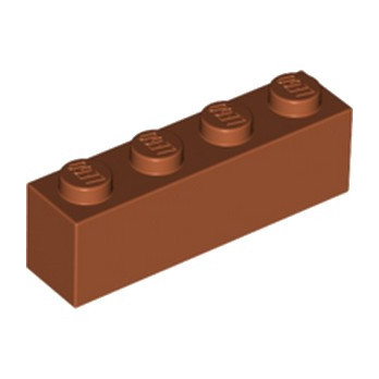 LEGO 6223040 BRICK 1X4 - DARK ORANGE