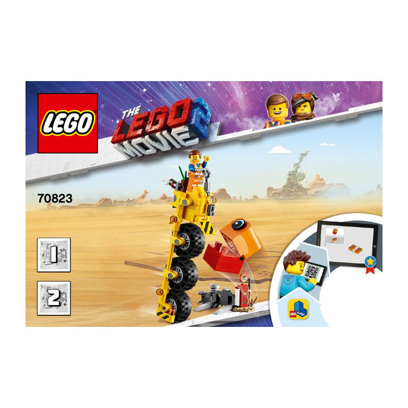 Instruction Lego The Lego Movie - 70823