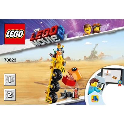 Notice / Instruction Lego The Mego Movie - 70823