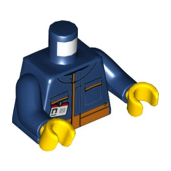 LEGO 6265614 TORSE - EARTH BLUE