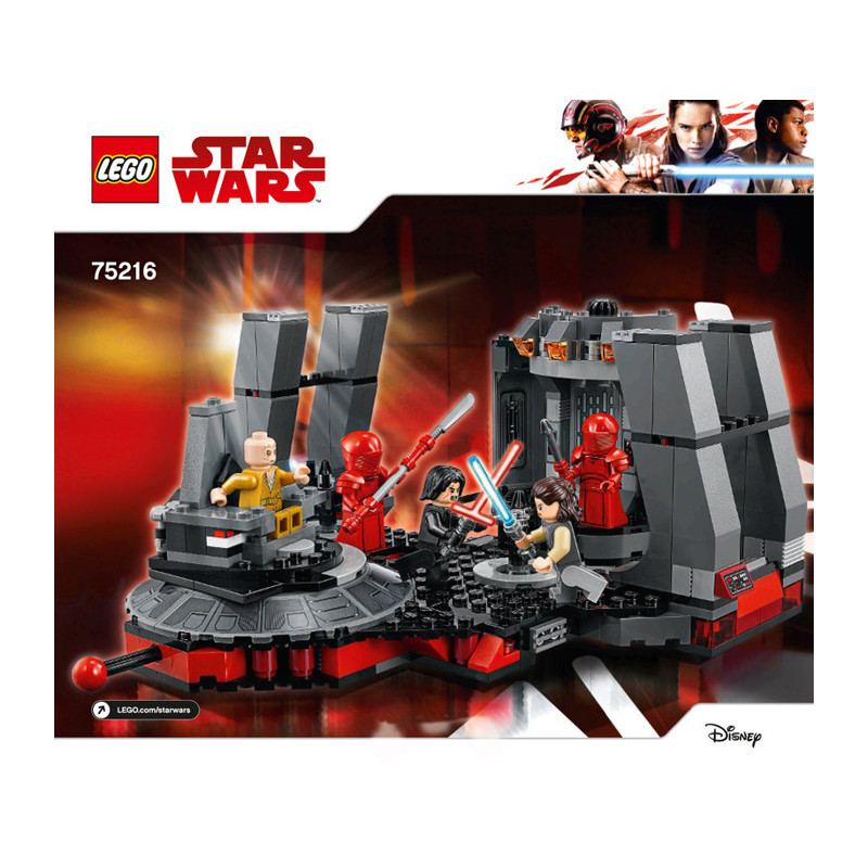 Notice / Instruction Lego Star Wars  75216