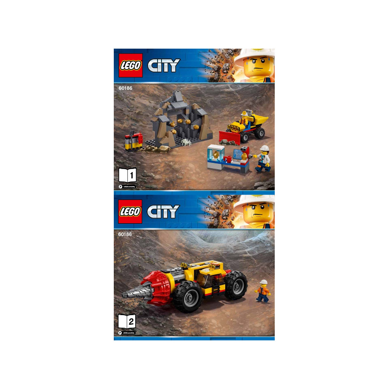 Notice / Instruction Lego City 60186