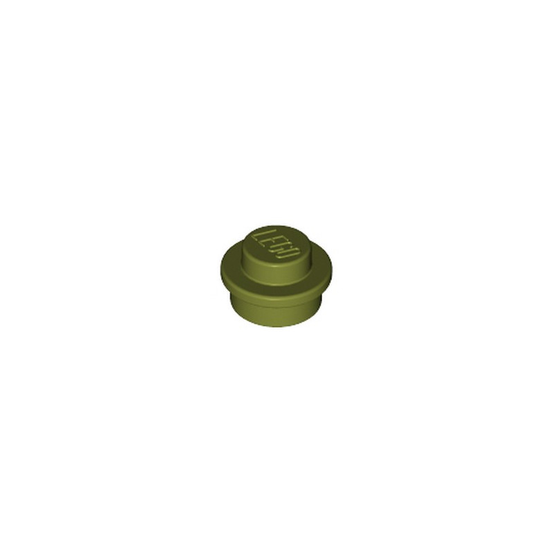 LEGO 6258990 ROND 1X1 - OLIVE GREEN