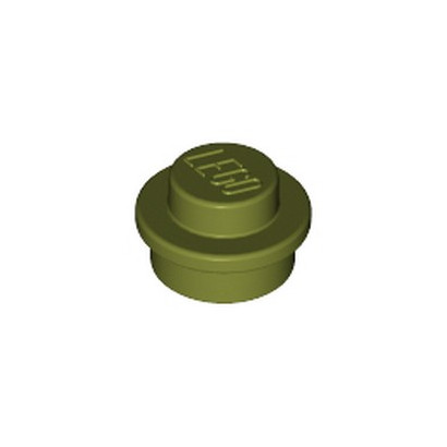 LEGO 6258990 ROND 1X1 - OLIVE GREEN