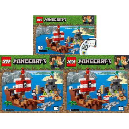 Notice / Instruction Lego  Minecraft 21152