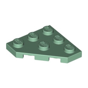LEGO  6258326 PLATE 45 DEG. 3X3 - SAND GREEN