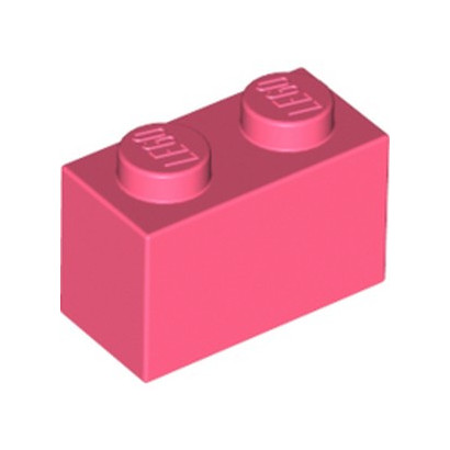 LEGO 6258572 BRICK 1X2 - CORAL