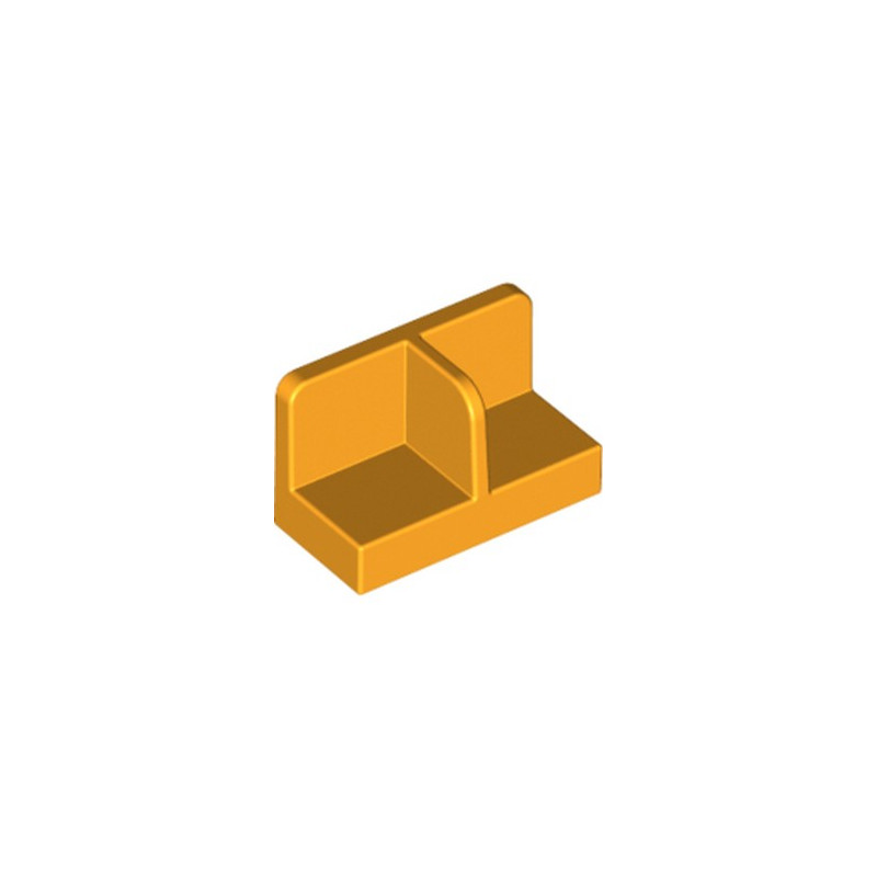 LEGO 6133805 FOOT, PLATE - Flame Yellowish Orange