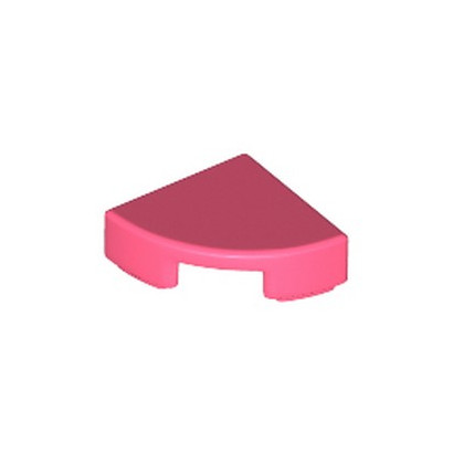 LEGO 6250022 PLATE LISSE 1/4 ROND 1X1 - CORAL