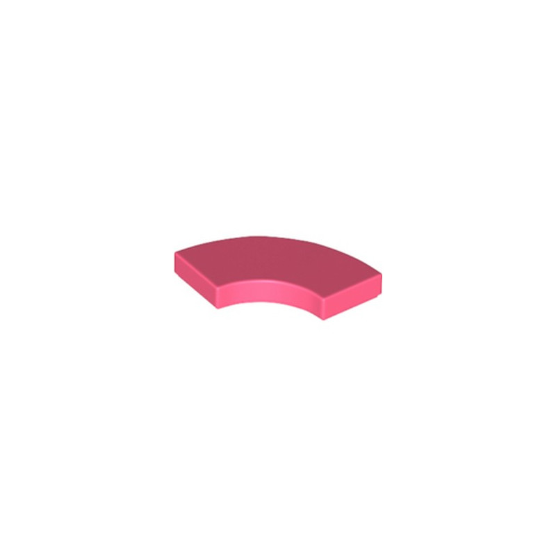 LEGO 6250024 PLATE LISSE 2X2 1/4 ROND - CORAL
