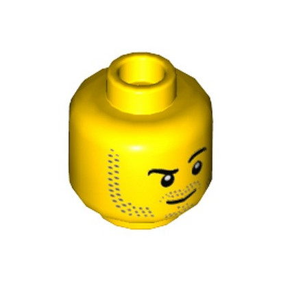 LEGO 6218310 MAN HEAD - YELLOW