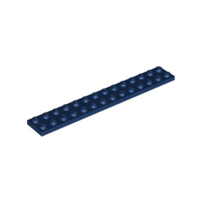 LEGO 6186638 PLATE 2X14 - EARTH BLUE