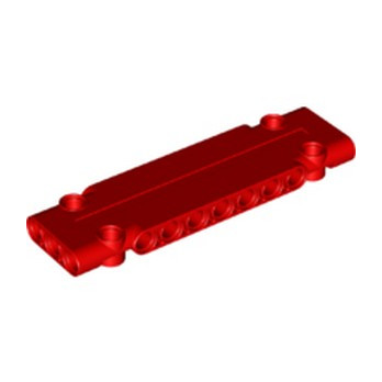 LEGO 6224922 TECHNIC FLAT PANEL 3X11 - ROUGE