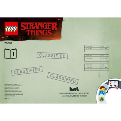 Notice / Instruction Lego Stranger Things 75810