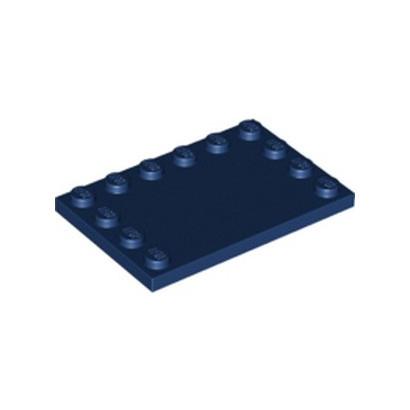 LEGO 6236568 PLATE 4X6 W. 12 KNOBS - EARTH BLUE