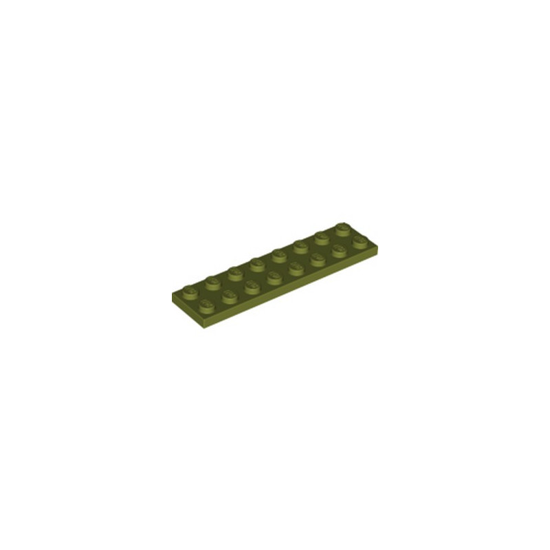 LEGO 6273296 PLATE 2X8 - OLIVE GREEN