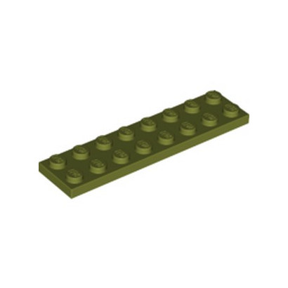 LEGO 6273296 PLATE 2X8 - OLIVE GREEN