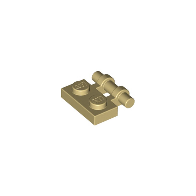 LEGO 4140593 PLATE 1X2 W. STICK - BEIGE