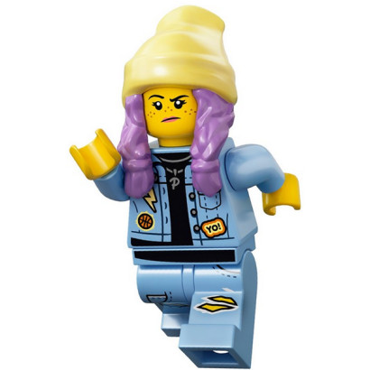 NEW LEGO Parker Jackson Denim Beanie Minifigure 70422 Hidden Side Teen Girl Mini
