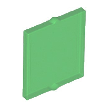LEGO 6254567 GLASS FOR FRAME 1X2X2 - TRANSPARENT GREEN